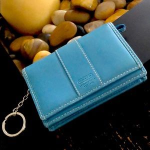 Coach keychain wallet